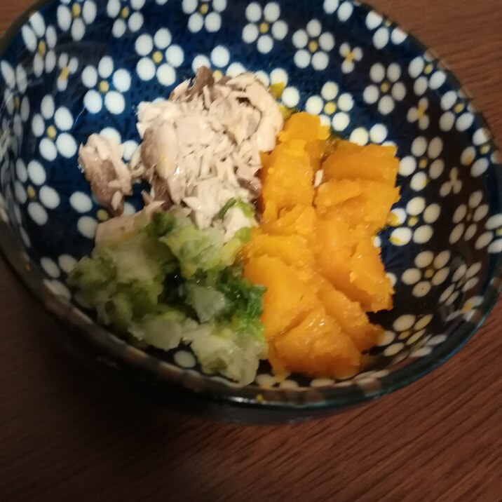離乳食後期 ぶりの和風かぼキャベ和え レシピ 作り方 By もん1223 楽天レシピ 離乳食後期 ぶりの和風かぼキャベ和え レシピ 作り方 By もん1223 楽天レシピ